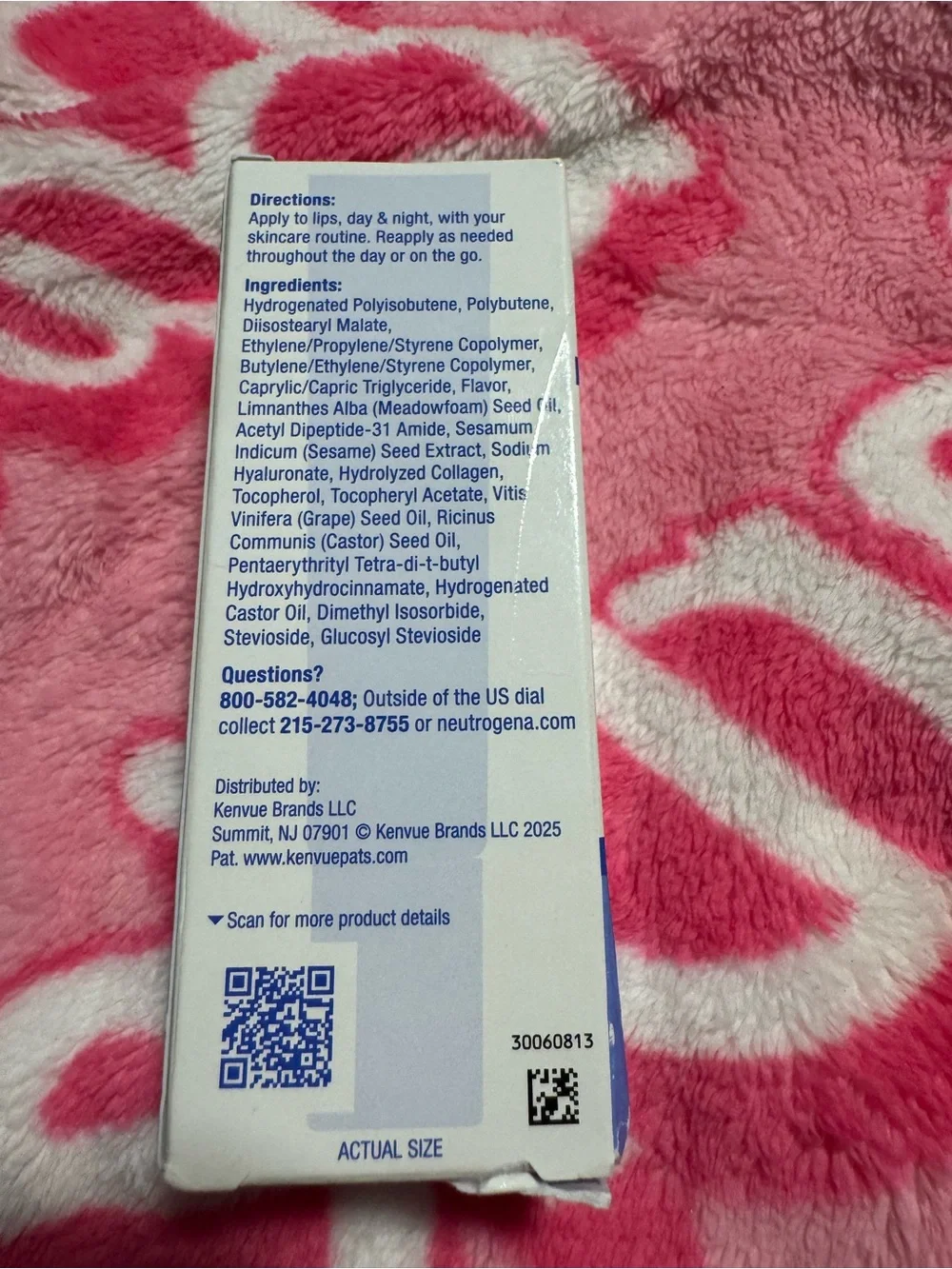 Neutrogena Collagen Bank Lip Plumping Treatment - Vanilla New $18